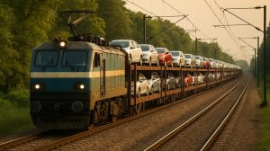 Konkan Railway RO RO car transport to Goa