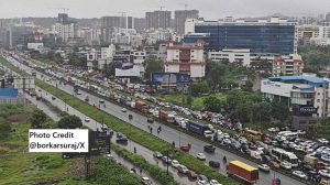 Massive Traffic Gridlock Paralyzes Baner-Balewadi Area in Pune