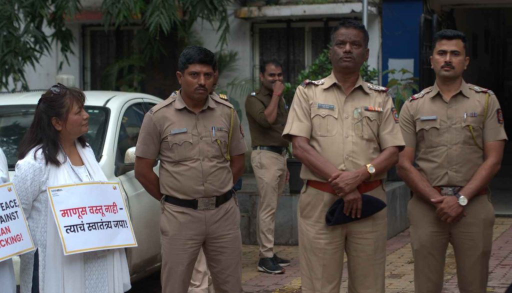 Peace Walk Against Human Trafficking Held in Pune’s Budhwar Peth
