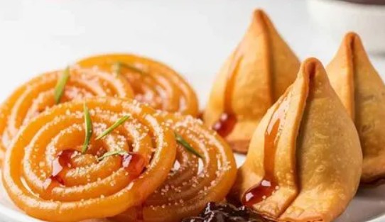 Samosas and Jalebis