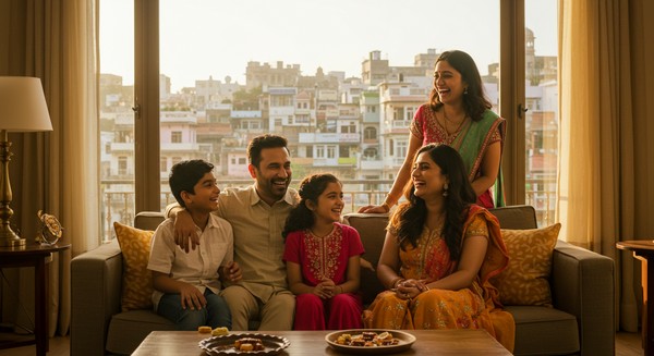 Versus Staying in India