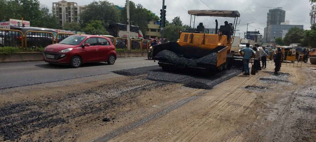 Wakad-Bhosari BRTS Road Repairs Begin