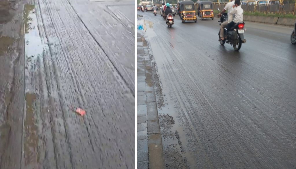 Wakad-Bhosari BRTS Road Unsafe for Two-Wheelers