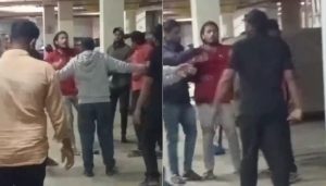 Delivery Turns Violent
