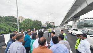 Double-Decker Flyover at Savitribai Phule Pune University Junction