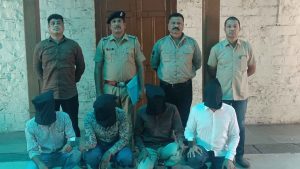 Four Held for Attempting to Extort Rs 5 Crore from Builder Using Gangster’s Name