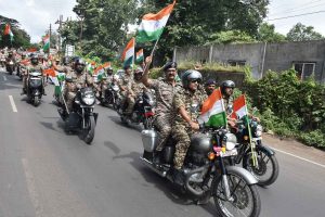 Har Ghar Tiranga Rally Organised by CRPF Group Centre Pune