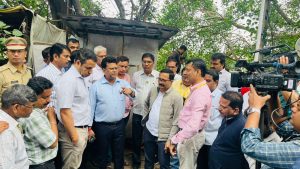 MLA Hemant Rasane Inspect Central Pune
