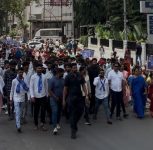 Massive Protest in Pimpri-Chinchwad Against Alleged Insult of Maharashtra Assembly Deputy Speaker Annasaheb Bansode