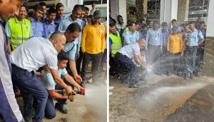 PCMC Equips New Firefighters with Training on Advanced Firefighting Tools