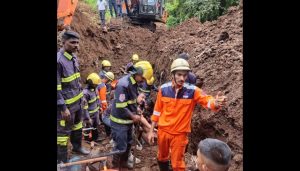 Three Workers Trapped Under Debris at Construction Site in Nanded City