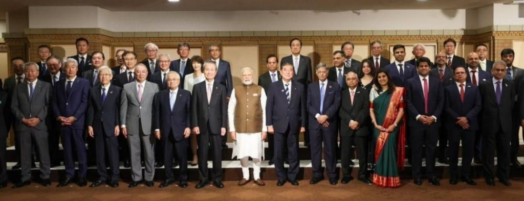 CMD Baba Kalyani Co-Chairs 12th India-Japan