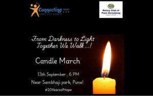 Candle March in Pune on Sept 13 to Mark World Suicide Prevention Day