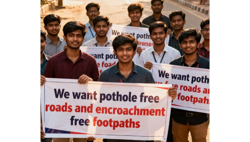 Digital Campaign Launched to Address Traffic Congestion and Potholes in Hinjawadi
