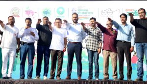 Grand Cleanliness Drive at Bhakti Shakti Chowk