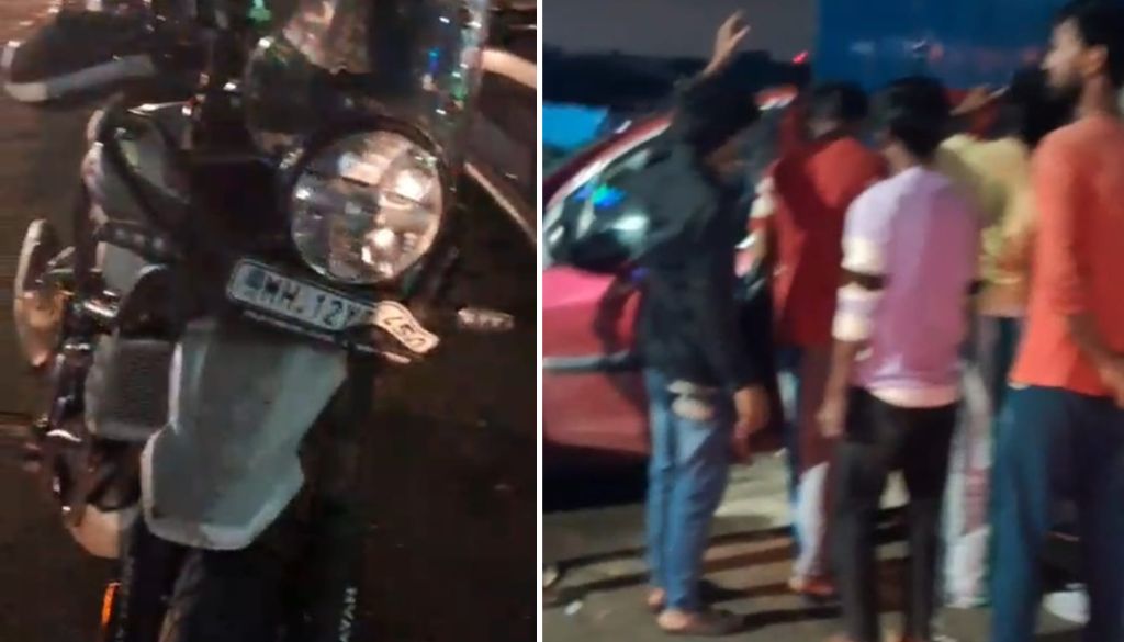 High-Speed Bike Accident in Kondhwa Exposes Lack of Road Safety Measures