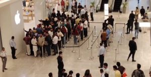 Huge Crowd at Koregaon Park Store as Sales Begin in India