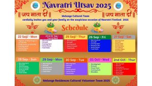 Navratri Utsav 2025 at Mélange Residences