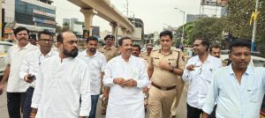 PMC, Police Officials Join MLA Pathare to Review Pune-Nagar Road Safety Measures