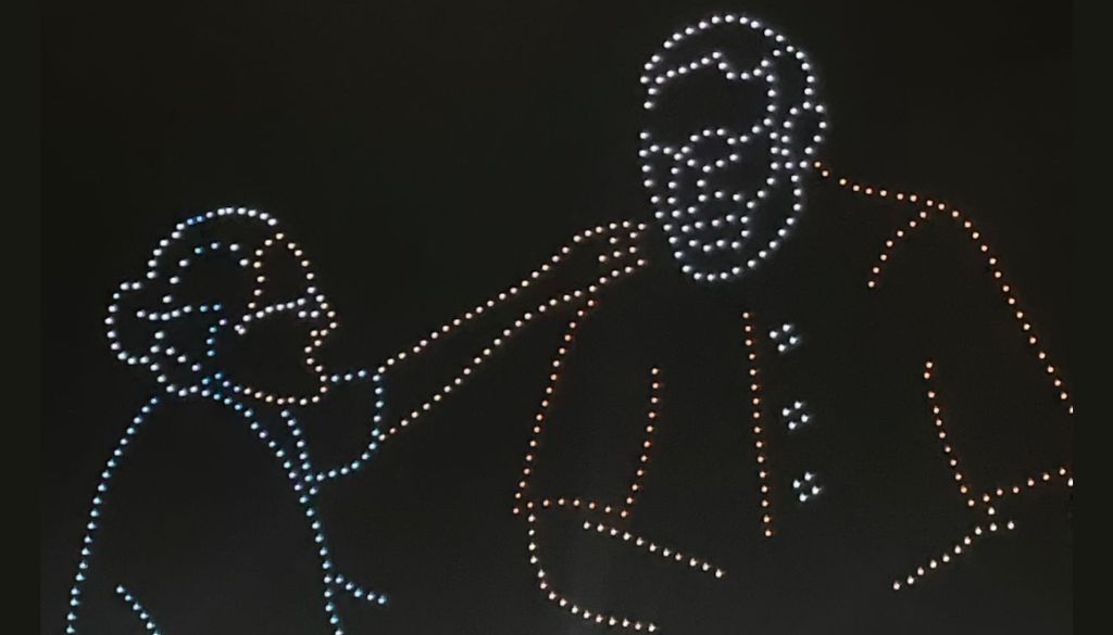 Pune Celebrates PM Modi’s 75th Birthday with Spectacular 1,000-Drone Show