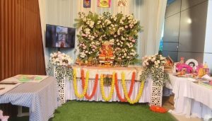 Recycled Ganpati, Rangoli, and Organ Donation Drive
