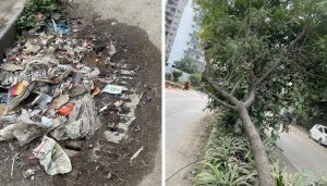 Residents of New Pan Card Road Raise Alarm Over Poor Garbage Management