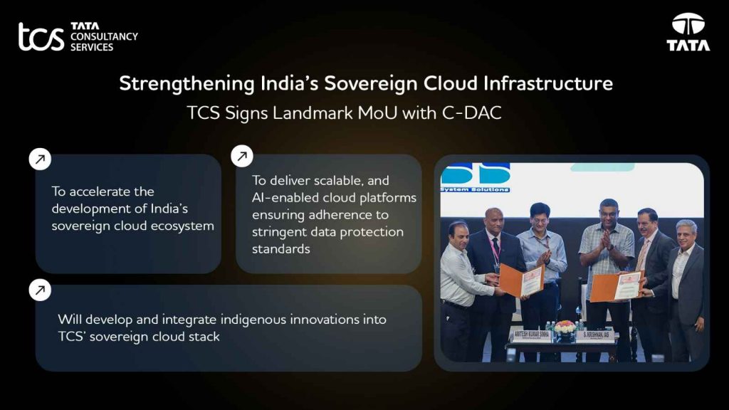 TCS Signs Landmark MoU with C-DAC