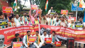 With Minister’s Backing, Nilesh Ghaywal Obtained Passport, Alleges Prashant Jagtap