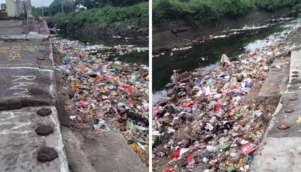 BT Kawade Road Canal Ghats Unsafe and Unhygienic Ahead of Chhath Puja