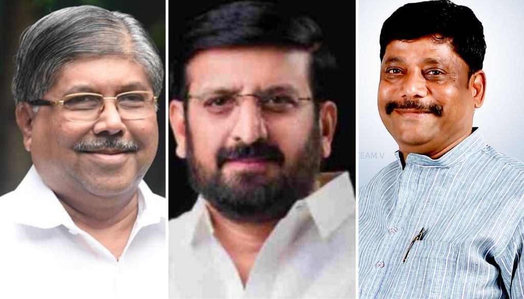 Dhangekar - Ghaywal - Chandrakant Patil