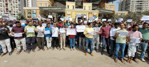 Hinjawadi Residents, IT Employees Stage Protest Over Fatal Road Accidents; Demand Better Infrastructure