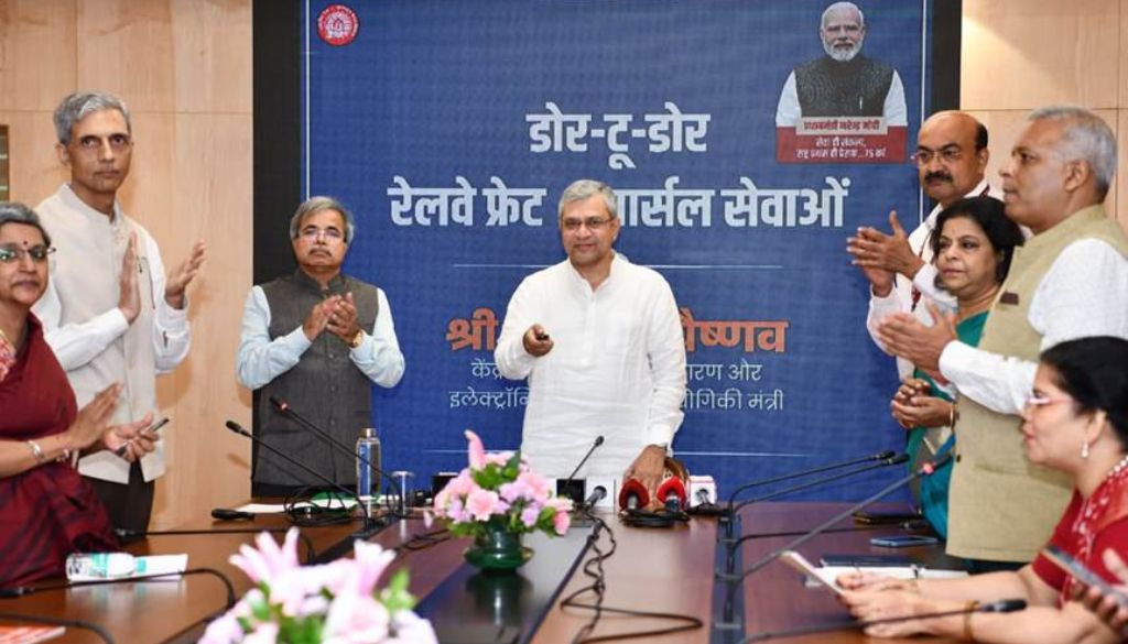 Indian Railways Launches Door-to-Door Freight and Parcel Services