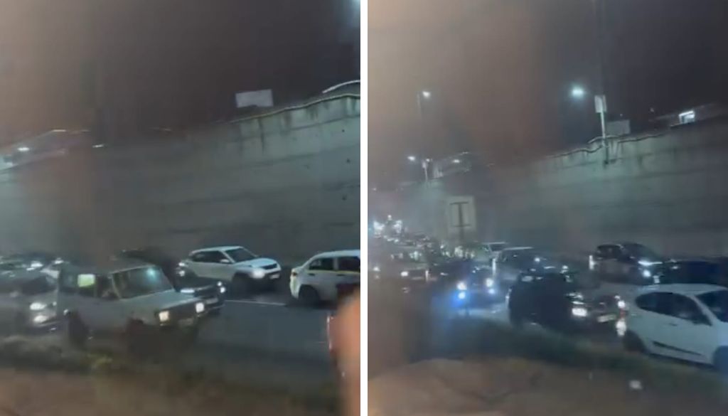 Massive Traffic Jams in Chakan