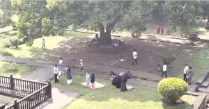 Namaz at Shaniwarwada