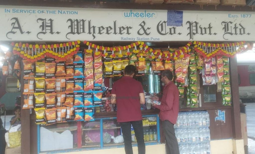 Pune Railway Station Stall
