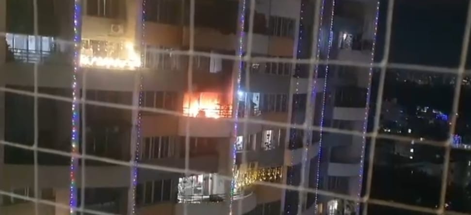 Rocket Falls on 10th-Floor Flat in Pune, Curtain Catches Fire