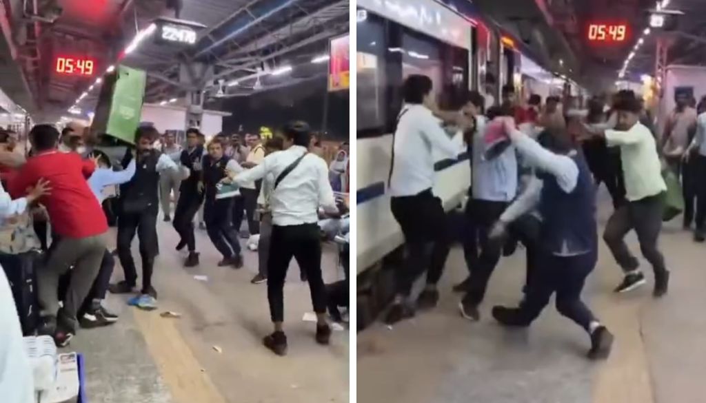 ‘WWE Fight’ Video of Vande Bharat Staff Goes Viral