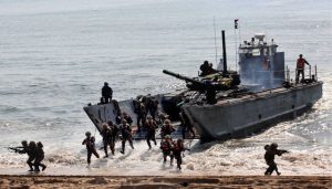 Amphibious Landing Drill Marks High-Intensity Finale of Exercise Trishul