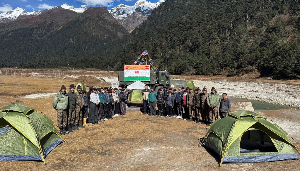 Army Helps Locals Build Adventure Future