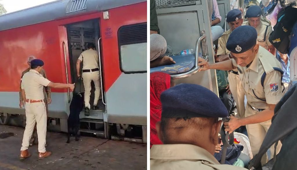 Bomb Threat Message Found in Mahanagri Express