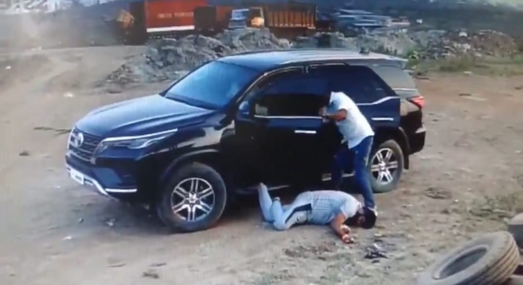 CCTV Footage Reveals Chilling Murder Inside Fortuner by Friends