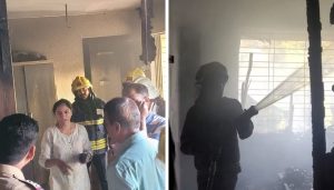 High-Rise Blaze Near Navale Bridge Brought Under Control
