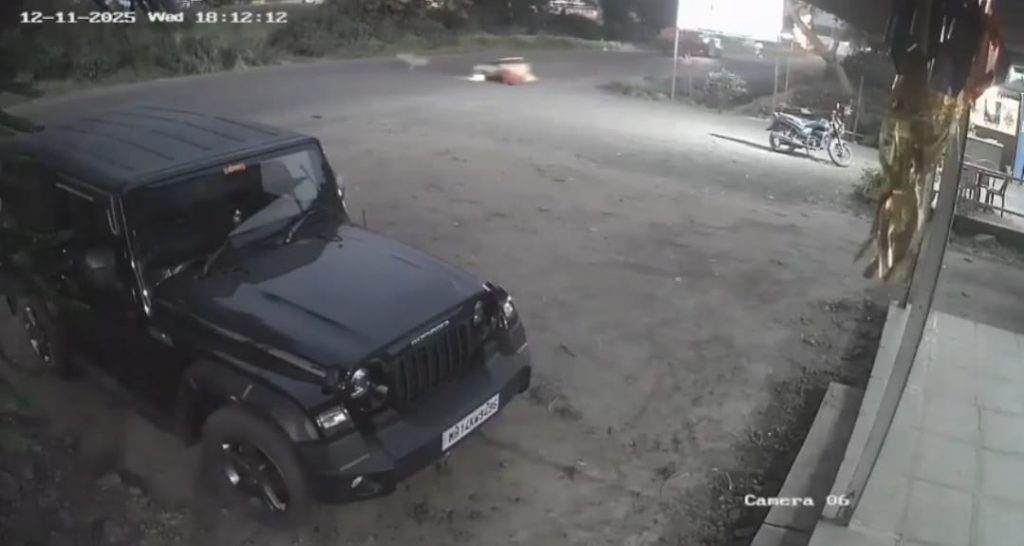 Leopard Ambushes Farmer Riding Motorcycle