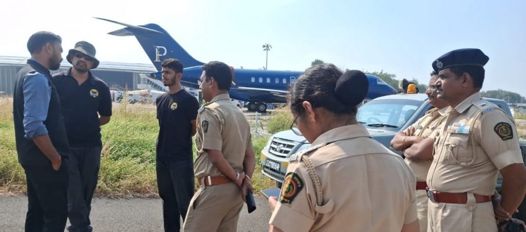 Leopard Possibly Hiding Near Pune Airport