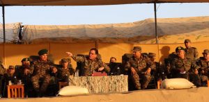 Lt Gen Dhiraj Seth Reviews Operational Preparedness During Exercise Akhand Prahar