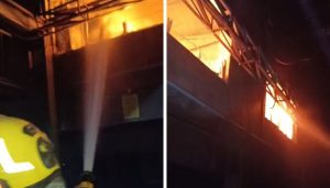 Massive Fire Breaks Out Shivane Industrial Estate