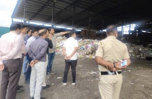 Naval Kishore Ram visits legacy waste sites