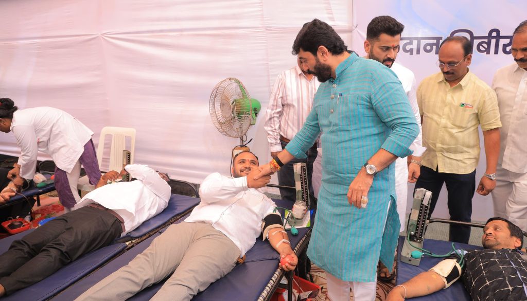 Over 10,000 Units Collected in Mega Blood Drive Held on Minister Murlidhar Mohol’s Birthday