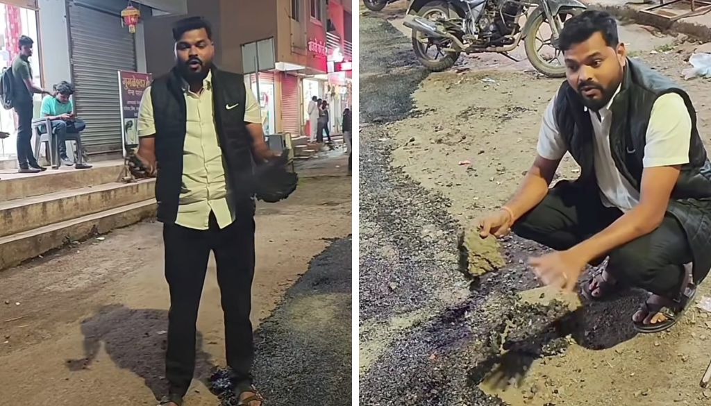 PMC Under Fire After Video Shows Hotmix Peeling Off Road Within Hours