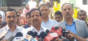 State Forest Minister Ganesh Naik